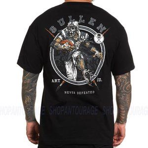 Sullen Art Collective Never Defeated Standard SCM5886 Short Sleeve Men`s T-shirt